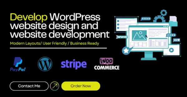 Develop Your Wordpress Website Design And Custom Website Development